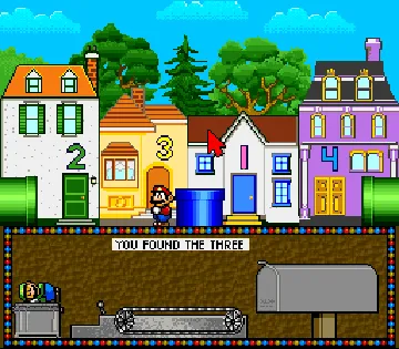 Mario's Early Years - Fun with Numbers (USA) screen shot game playing